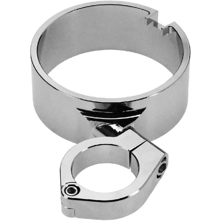 Motorcycle Speedometer Relocation Bracket 39MM Side Mount Odometer Mounting Bracket Fit for Harley Dyna 1993-2005 Sportster XL883 X1200 1993-2023