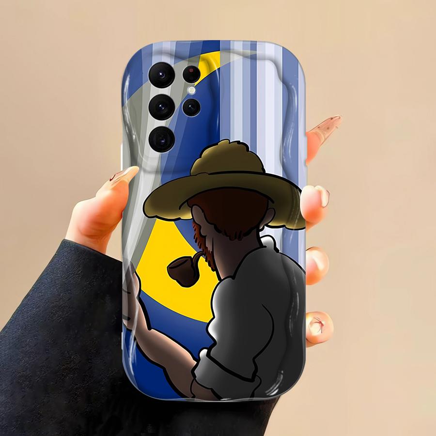 

Case for Samsung Galaxy S25 Ultra S23 S25 Plus S24 S22 Ultra S20 FE S21FE S23ultra Soft Cover Van Gogh Art Galaxy S23 Ultra