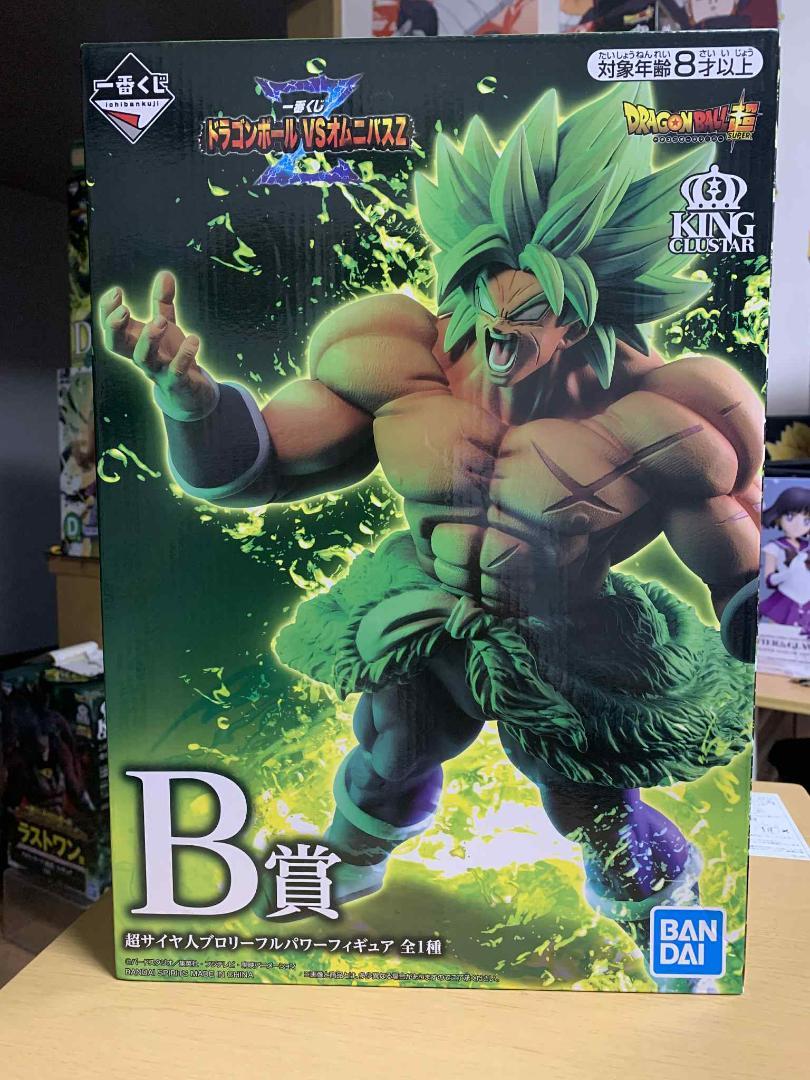 

[USED] Dragon Ball Super Saiyan Broly Full Power Figure B Prize