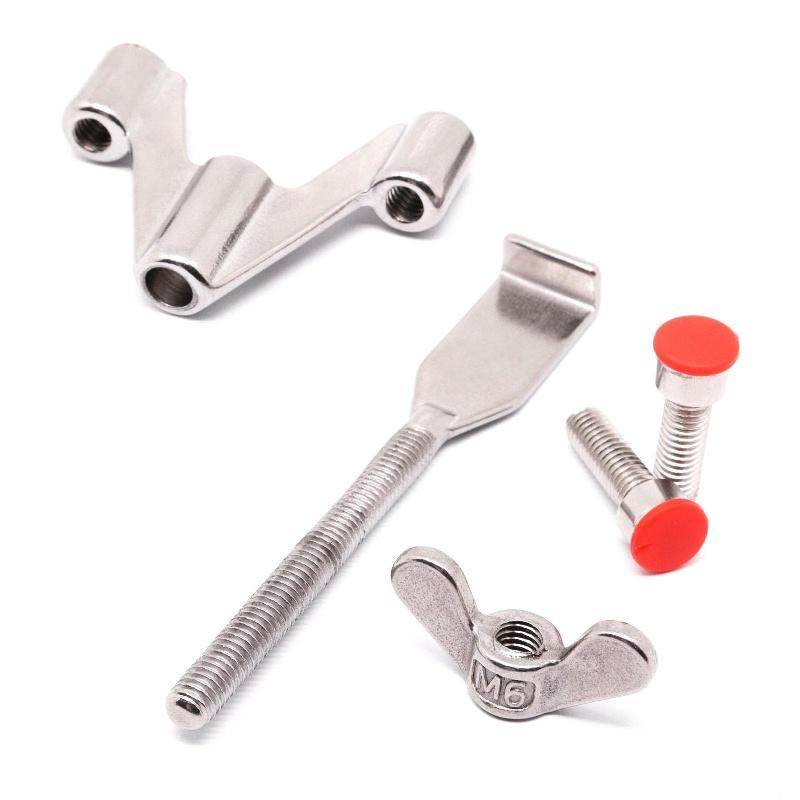 Dual Adjustment Hotel Door Lock Live alone Self-Defense Door Stop Portable Travel Anti-theft Door Stopper Childproof Door Locks