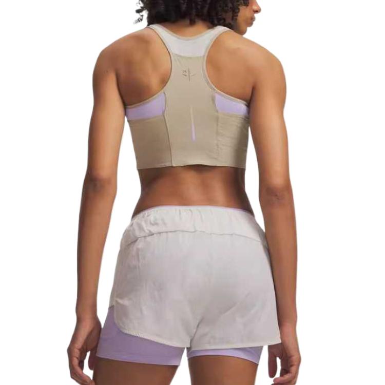 Under Armour Fitted Breathable Solid Sports Tank Top Women tops 6010811-299