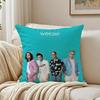 Fashion Daily Band Music Group W-Weezer Cushion Cover Linen Pillowcase Soft For Sofa Bed Home Room Decor