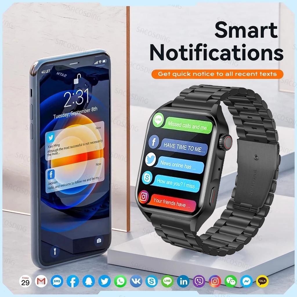 Nfc Bluetooth Call Smartwatch Women Amoled Hd Screen Always Display The Time Custom Dial Smart Watch For Men Huawei Xiaomi