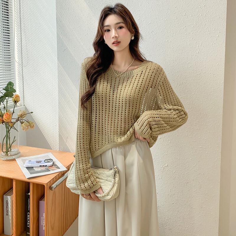 Mocana Women's Long-Sleeve Knit Sweater MKNJD3176