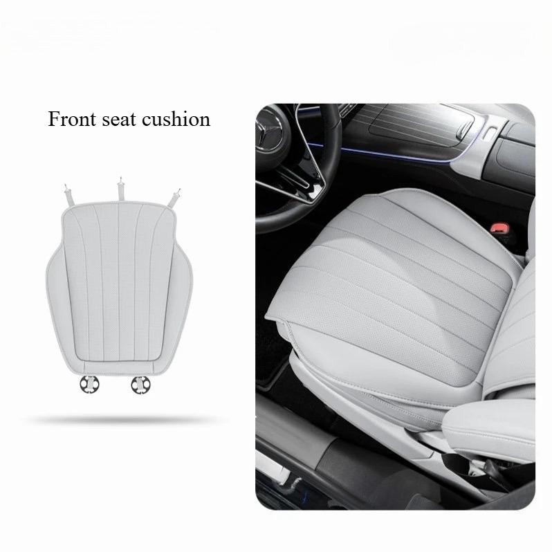 2025 Universal Car Seat Cushion Premium Breathable Perforated Design Four Seasons Cool Comfortable Chair Cover for Car Seats