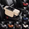 Car Center Console Height Increasing Armrest Cushion Pu Multifunctional Holder Pad Leather Cup Tissue With Armrest Box Univ S9e4