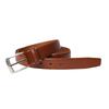 (Business Style Alfu) Men's Leather Belt, Business, Genuine Leather, Long, Adjustable Size, 100cm Alh-ux-be-1671-brown-s-b-classic