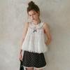 CEST MOIDEW Cest_Lace Collar Layered Sleeveless Blouse