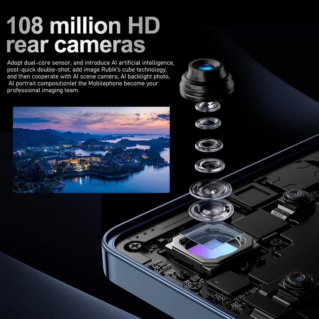GT10 Pro Smartphone 4+64GB | High-End Android | In Stock for Cross-Border Sale