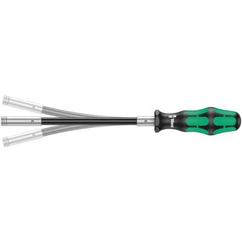 WERA Flexible Shaft Driver, 1/4-inch Tip, 173.5mm Shaft Length, 028161