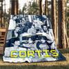 1pc K Pop, Cortis Outdoor Personalized Flannel Blanket, Soft, Lightweight Personalized Flannel Blanket, Digital Printing,