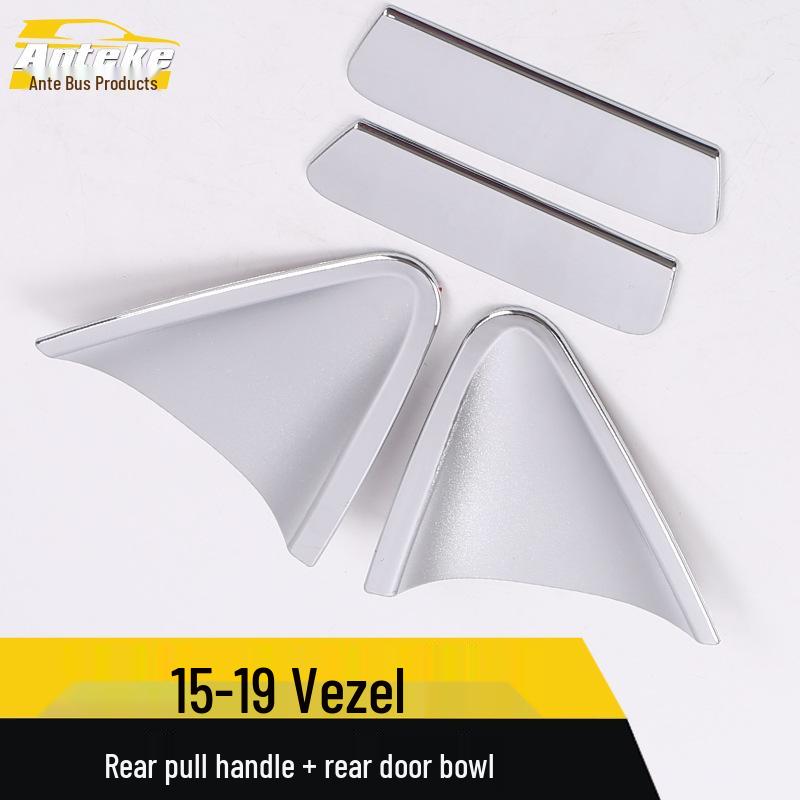 Chromové doplňky zadní kliky a misky dveří pro modely Binzhi 15-19