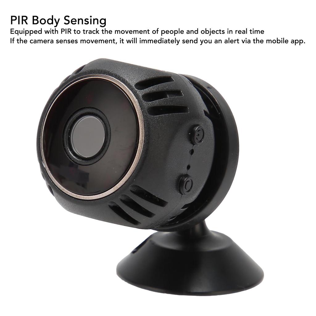 Mini WiFi Wireless Camera HD 1080P PIR Body Sensing Support Hotspot Motion Detection Mini Security Camera Magnetic for Outdoor