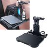 Portable Vehicle Dining Board Quick Fold Designs Foldable Table for Rear Seats Secure for Laptops Plates Travel Use