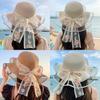 Flower Themed Sun Hat For Women With Large Brim Summer Beach Vacation Fashion Accessory