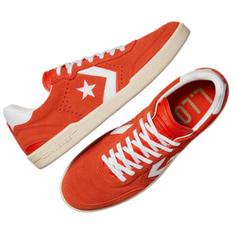 Converse Louie Lopez Pro 2 Low Habanero Red Unisex Sneakers White A11945C