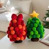 40Cm Cartoon Two-Tone Christmas Tree Plush Toy Simulated Stuffed Plants Cute Xmas Tree Dolls Xmas Decor