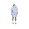 Nike Club Logo Animal Embroidery Hooded Casual Pullover Football Shirt Men Tops Light-Blue FJ7247-479