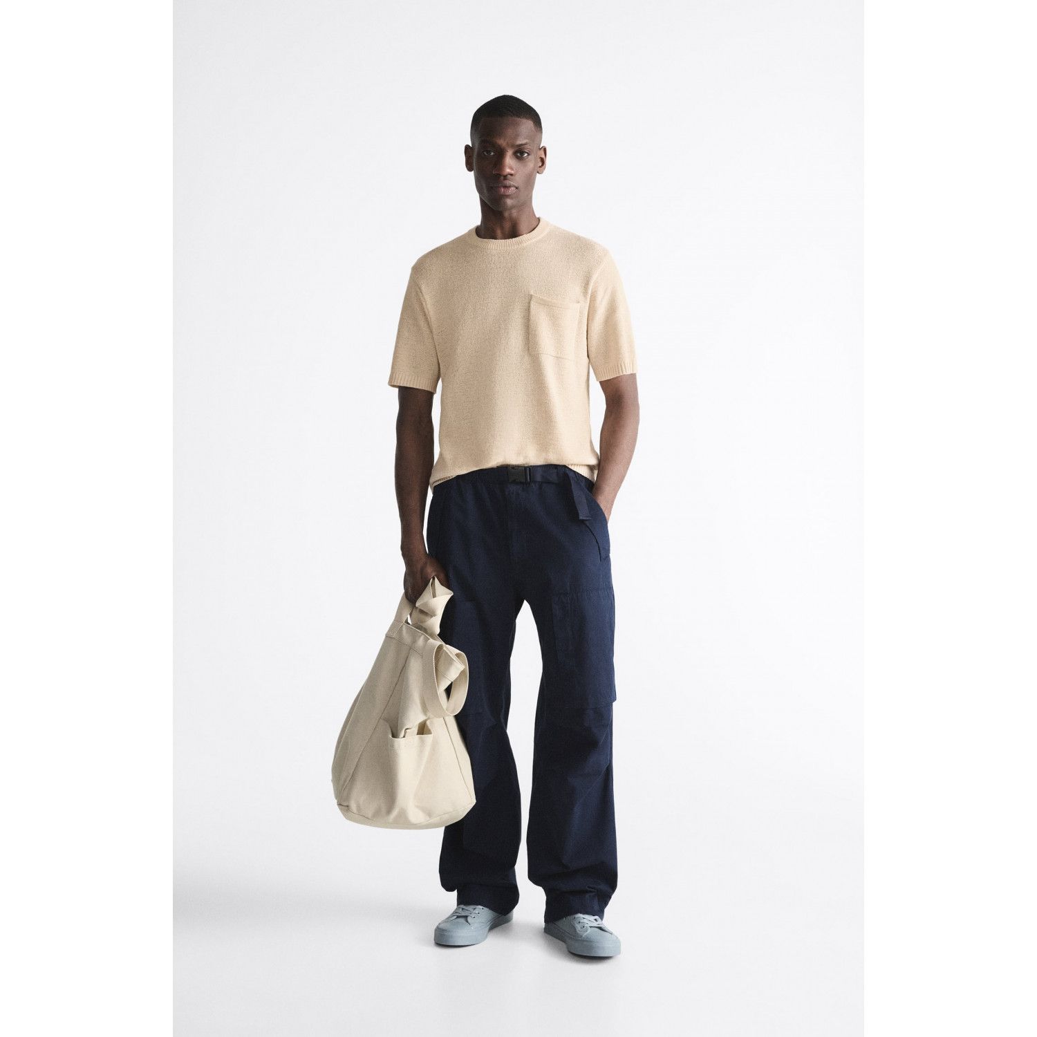 

KNIT T-SHIRT WITH POCKET