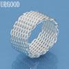 925 Sterling Silver Wedding Jewelry Fashion Braided Ring