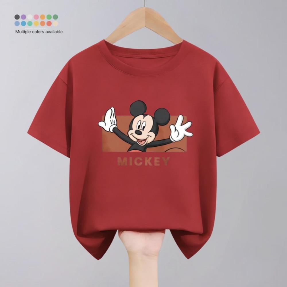 Мультяшная футболка с коротким рукавом, детская одежда футболка 160