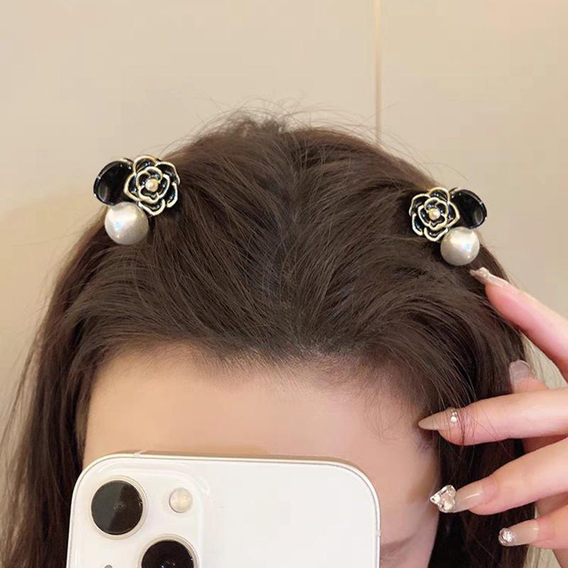 

2 шт. блестящие маленькие зажимы для волос для женщин и девочек, боковая заколка для волос на лбу, челка для принцессы, маленькая заколка для волос, заколка для укладки волос A11