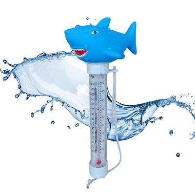 PVC Pool Wassertemperaturmesser Schwimmend Wasserdicht Schwimmbad Thermometer Cartoon Tiere Genaues Thermometer Pools