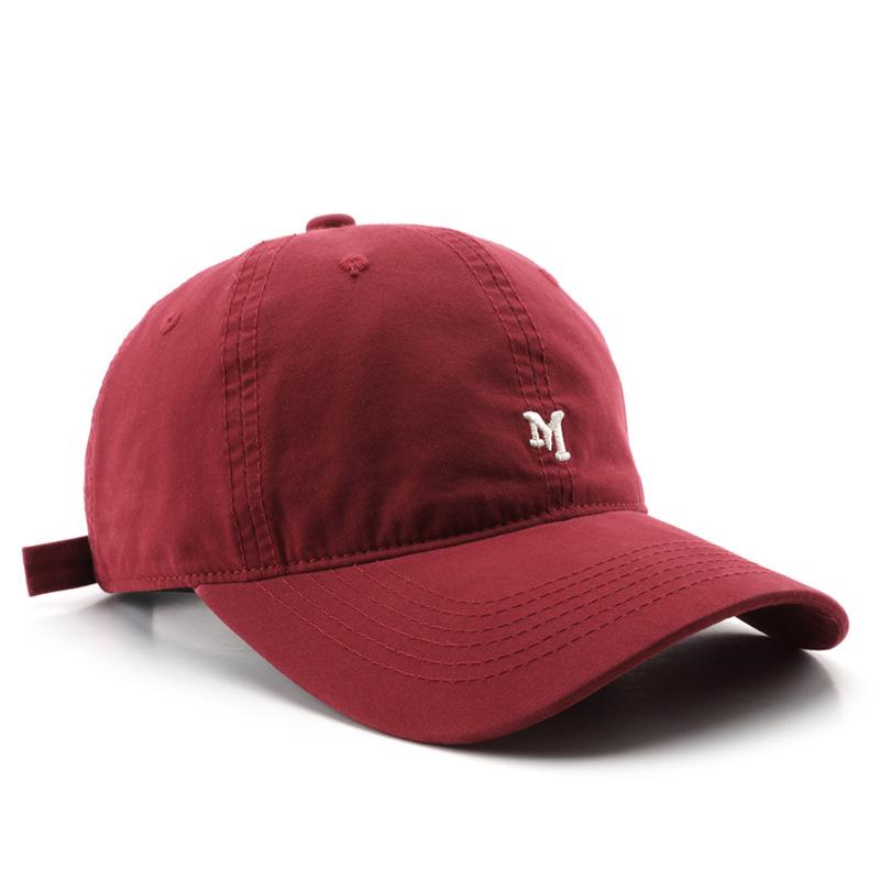 Washed Cotton Baseball Cap for Men Women Vintage Distressed Dad Hat Adjustable Soft Sun Hat Embroidery