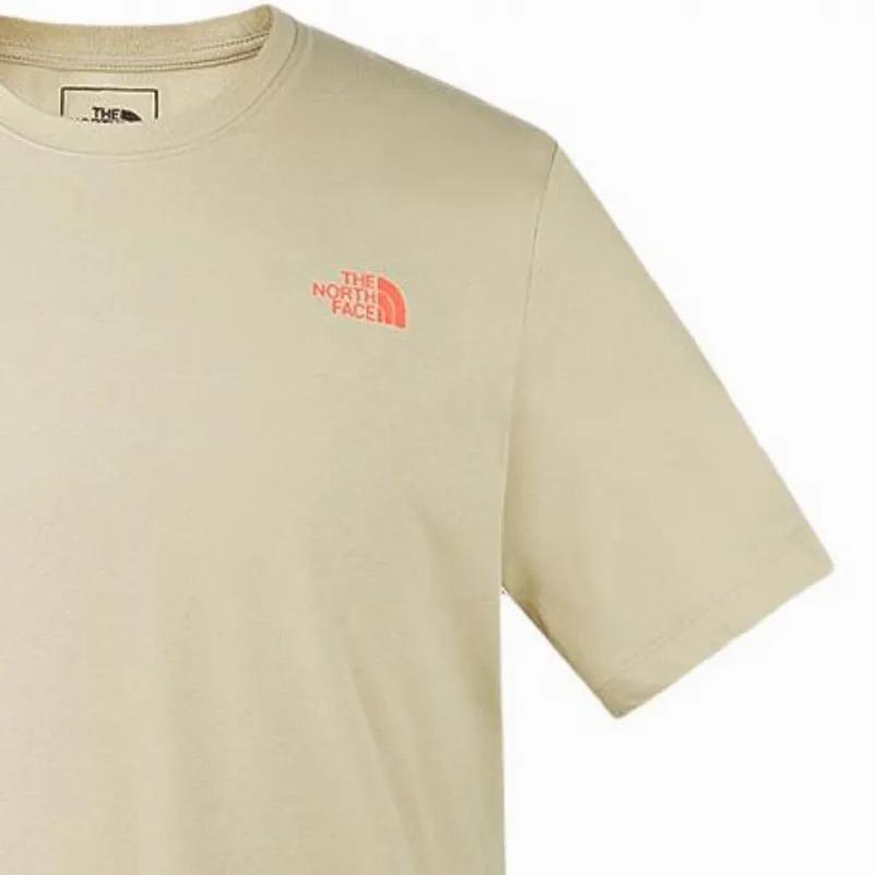 THE NORTH FACE T Shirt Men's Gravel Sand (Unisex) T-Shirts NF0A88GU 3X4