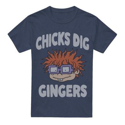 Rugrats Unisexové dospělé tričko Chicks Dig Gingers