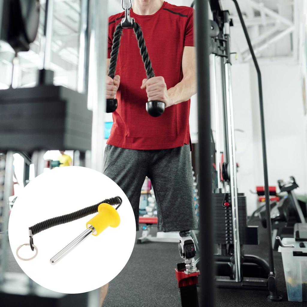 Universal Weight Stack Pin with Pull Rope Selector Key Strength Training Gym Equipment Exercise