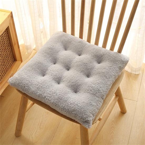 Chair Cushion Wonderful Fashionable Plush Seat Cushion Living Room Bedroom Nonslip Seat Pad Home Decor Seat Cushion for Patio