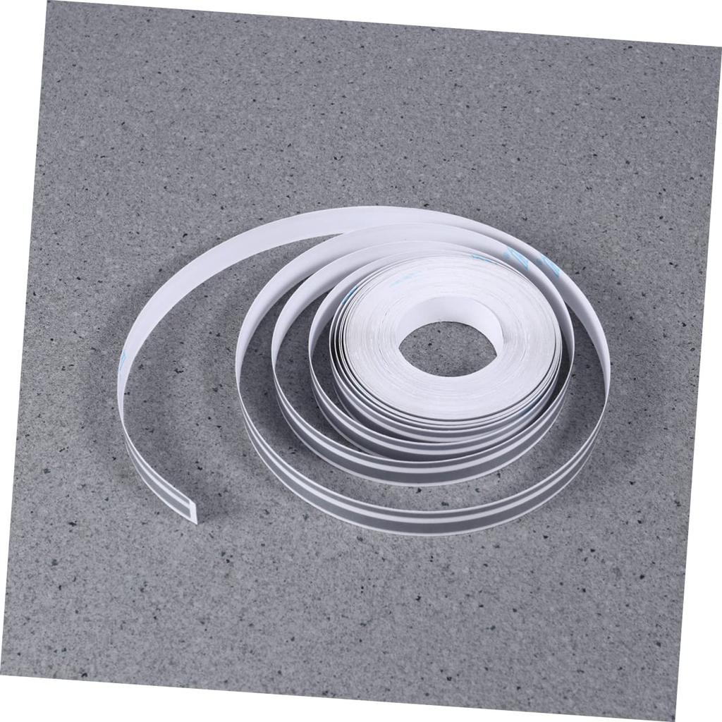 Beatifufu Pvc Pinstripe Tape Decal for Silver Car 980x1.2cm Elastic Fit Permanent Automotive Adhesive Uv Protection Vehicle Decoration