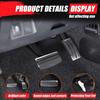Gas Accelerator Pedal Covers Compatible with Nissan Frontier 2022-2024 Stainless Steel Throttle Brake Pedal Cover Anti-Slip No Drilling Brake Foot