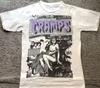 Maglietta Tour Concerti The Cramps Band Anni '90 Unisex Maglietta Stampa Fantasia Quotidiana Casual Manica Corta - Estiva da Uomo Cotone ...