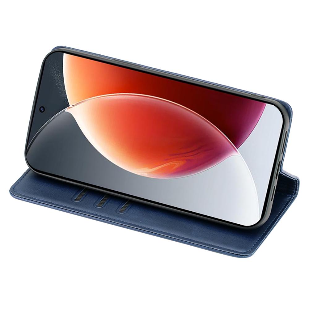 Etui dla TECNO Spark 20 Pro+ Pokrowiec portfelowy ze skóry o fakturze cielęcej zamykany magnetycznie