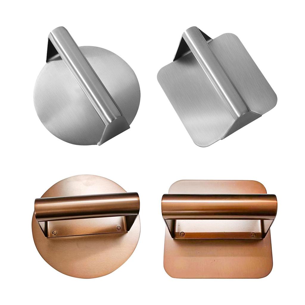 Burger Presses Smooth Kitchen Accessories Burger Smasher Meat Beef Burger Meat Smasher for Barbecue Cooking Sandwich Steaks