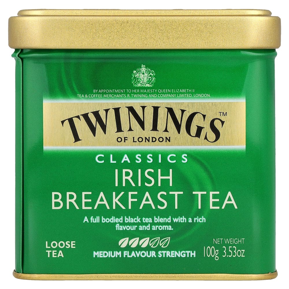 Twinings Classics Irish Breakfast Loose Tea, 100g (3.53 oz)