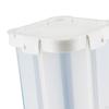 Airtight Cereal Storage Container Transparent with Lids and Compartments