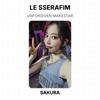 LE SSERAFIM UNFORGIVEN MAKESTAR Official Photocard