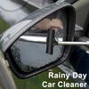 Car Side Mirror Wiper Window Squeegee Multi-Function Glass Cleaner for Rain Dirt