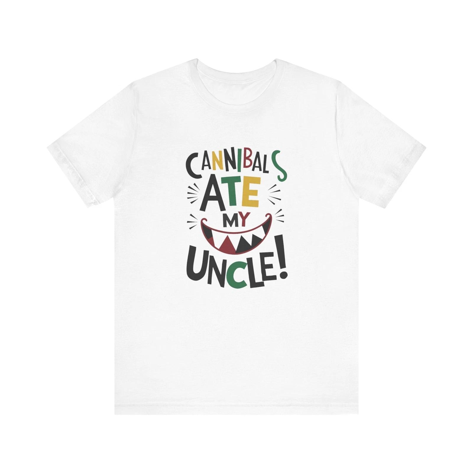 Cannibals Ate My Uncle Biden Vintage Unisex T-Shirt 2XL