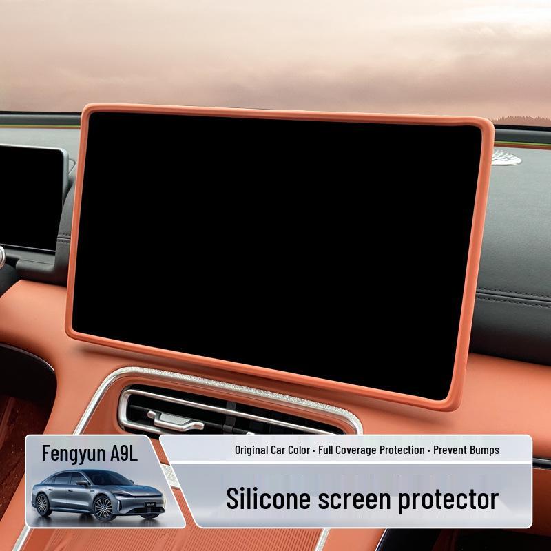 Fengyun A9L Screen Protector & Silicone Case for Navigation Display
