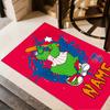 Baseball Print Personalized Text Floor Mat Perfect for Outdoor Playrooms Kitchen Living Rooms Antislip Carpet Office home decor Wedding Party Gift