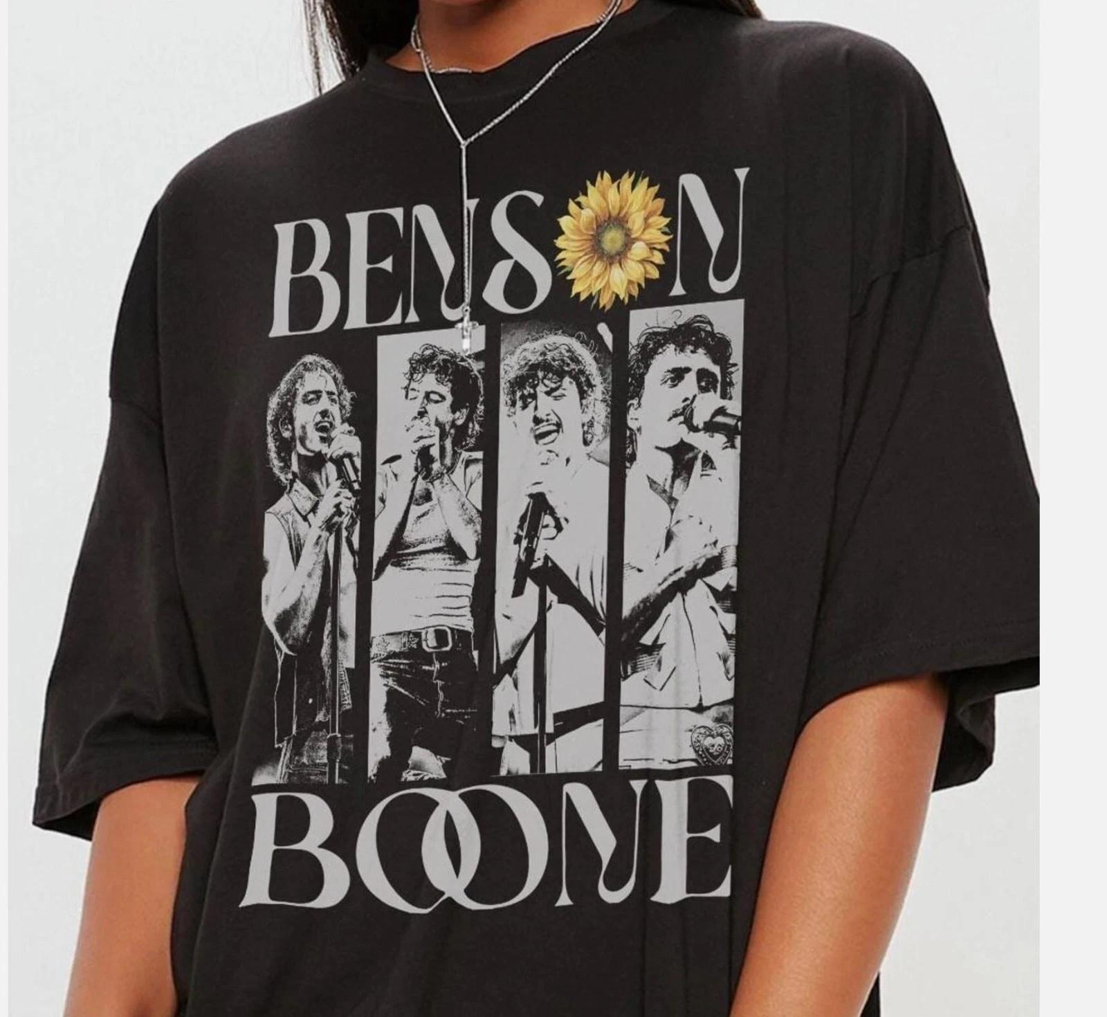 Benson Boone Tour Album 2026 Concert American Heart Tour T-Shirt M