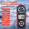 8 in 1 Handheld Digital Anemometer Wind Speed Wind Chill Temperature Humidity Heat Index Dew Point Barometric Pressure