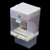1 Set Bird Feeder Removable Transparent Plastic Parrot Hanging Automatic Feeder Garden Supply