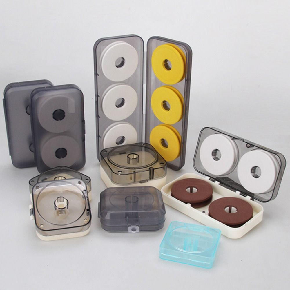 1Pcs Closed Winding Board Tool Silicone/Foam Main Spool Line Storage Box  Fishing Accessories