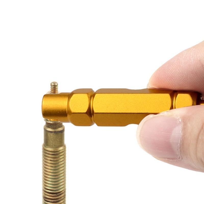 Professional Aluminum Alloys Tire Valves Remover Compacts Tire Valves Tool Instants Installation Cycling Essential