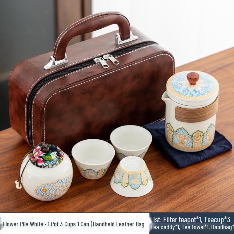 

Nordic Style Portable Ceramic Tea Set